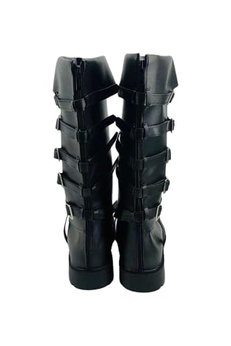 Vergil Devil Cosplay May Dante Costume Boots Adult Men DMC Cry Steampunk Shoes Accessories Outfit2