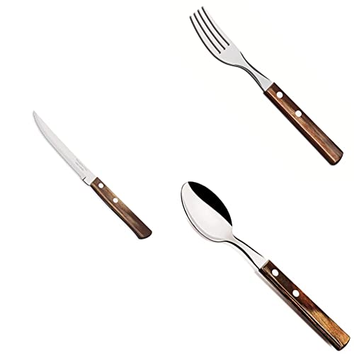 �g�������e�B�[�i �ؕ��X�e�[�L�i�C�t 21cm&�e�[�u���t�H�[�N 19cm&�e�[�u���X�v�[�� 19cm �Z�b�g �|���E�b�h �_�[�N�u���E�� �H��@�Ή� �ϋv�� �y�� �V�R�� �u���W���� 21100/495 21102/490 21103/490 TRAMO