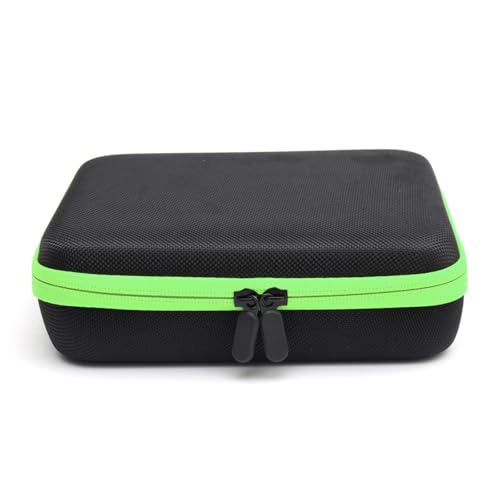 Wuyangcun エッセンシャルオイル収納ケース 30スロット ポータブル耐衝撃EVAジッパーデザイン 10mlボトル対応 トラベルキャリーバッグ (グリーン)