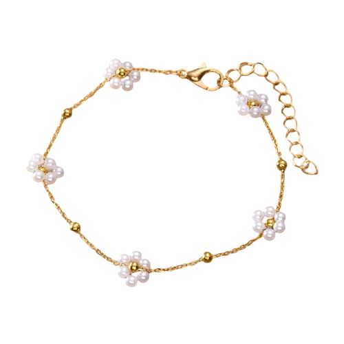Collier de fleurs en perles pour femme, le cadeau de Saint-Valentin idéal