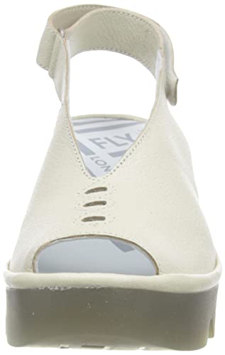 Fly London Baye386fly, Sandali Donna, Bianco