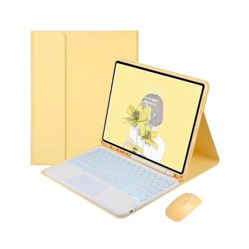 Étui de Protection iPad Pro 12.9 avec Clavier Tactile et Souris Bluetooth