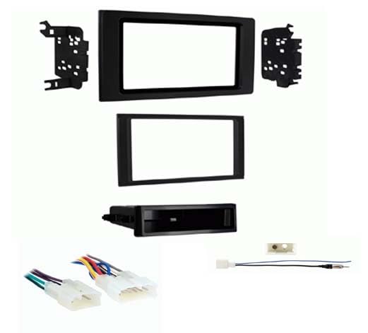 Amazon.com: Single and Double DIN Car Stereo Radio Install Kit