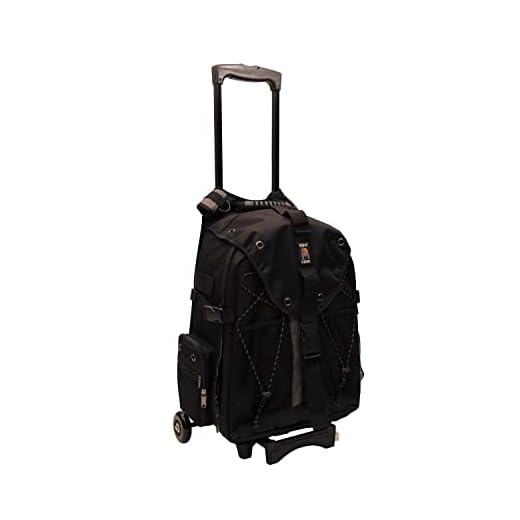 Convertible Rolling Camera Backpack with Wheels