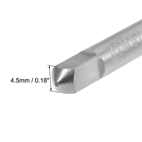 Uxcell A19051000UX0628 Thread Forming Tap M6 Thread 1 Pitch H2 Tolerance Titanium High Speed Steel thumb #3