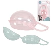 Judy Wild BOITE A TETINE 2 COULEURS ASSORTIES ROSE ET VERT PASTEL