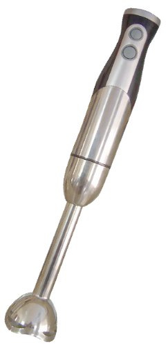 Wellness & Care Edelstahl Stabmixer, 2 Geschwindigkeiten, 800 Watt Cover