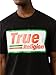 True Religion Men's Short Sleeve High Density Tee - Casual Crew Neck T-Shirt-Jet Black, XXL