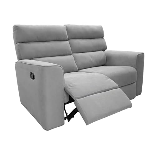 Lista de Love Seat Gris los 5 más buscados. 45 Reclinable Manual Moderno CASS (Gris, Love Seat) by JÖM