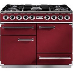 Falcon RANGECOOKER 1092 DELUXE Rouge profond/plaque de cuisson à gaz chr/glzd Grill/Four multifonction/Four HL