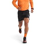Arc'teryx Norvan Short 5インチ メンズ | 超軽量 アスレチック トレイルランニングショーツ メンズ ジッパーポケット - トレーニング フィットネス, ブラック, Large