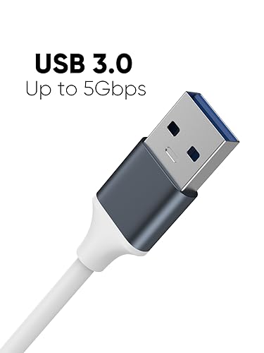 Image of CableCreation 4 in 1 USB Hub(Lite Series), Multiport Adapter with 1 x USB 3.0 & 3 x USB 2.0 Ports,Up to 5 Gbps Super Fast Data Transfer for MacBook Pro /Air, PS4, Xbox, Windows, Android, Linux