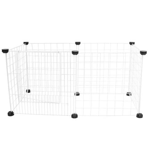 Enclos pour petits animaux robuste pour sécuriser les chiots et chats dans le salon - 2