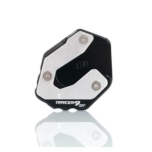 Almohadilla ampliadora de pie para motocicleta Tracer 9GT Tracer 9 2021 2022 CNC (negro, diseño B)