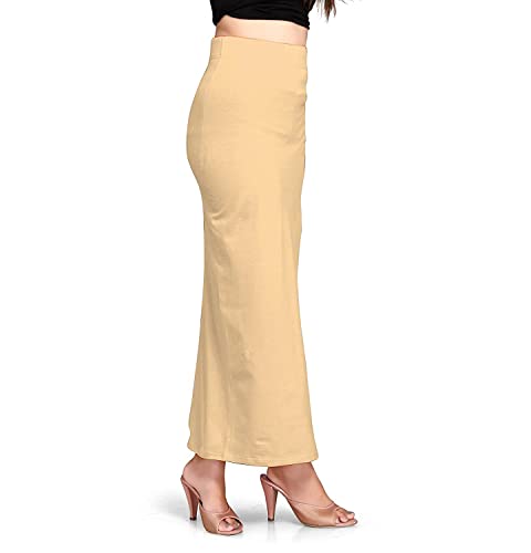 Image of ALYNE Women's Saree Shapewear Petticoat - Blended Full-Elastic Comfort for Perfect Saree Draping for Women.