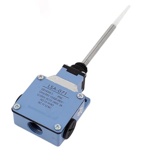 Interruptor de límite para torno fresador CNC de CA 380V y 10A con brazo flexible