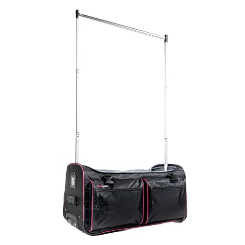 Ecogear Dance Bag with Garment Rack, 28 Inch Rolling Duffel Ideal for Dance Competition & Travel...