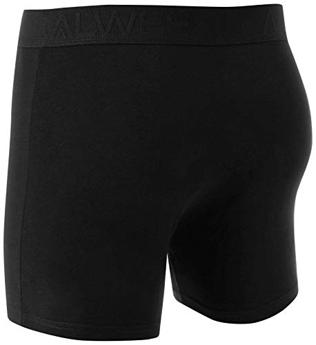 Kit com 2 cuecas Boxer ,Malwee Liberta, Masculino, Branco/Preto, GG