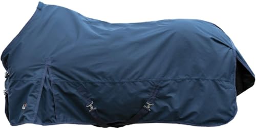 Couverture d'extérieur HKM Chester bleu foncé 155 polaire 600D