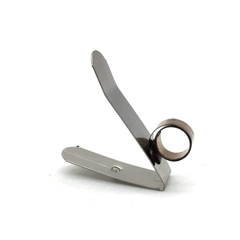10pcs Stainless Steel Spring Clips for Carbon Brush Holders - Durable Compression Reed Genset Parts