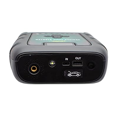 Battery Tender 800 AMP Jump Starter and Tire Inflator Combo - Lithium Battery for Extended Use - LED Flashlight Emergency Strobe - 2 Fast USB Charging Ports - 030-3010-WH