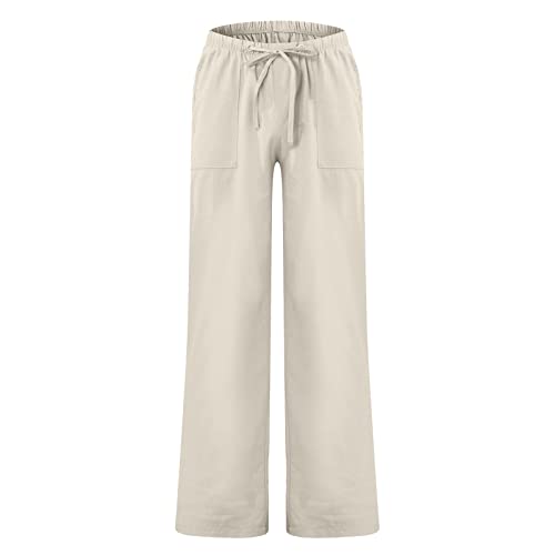 Plus Size Linen Pants Mens Linen Harem Pants Baggy Yoga Drawstring Eastic Waist Beach Hippie Summer Trousers2