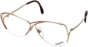Rodenstock Designer Eyeglasses Vintage 828 in Gold/Red 59mm +1.50