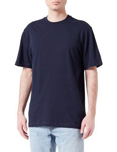 Helly Hansen Hombre Camiseta Crew, S, Azul Marino