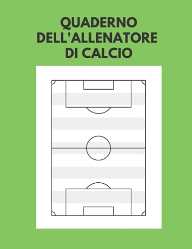  Quaderno dell\'allenatore di calcio