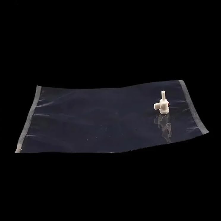 Tedlar PVF Gas Sampling Bags for Solid VOCs Detection - Durable PTFE Valve - 0.5L to 10L - Pack of 1(2L)