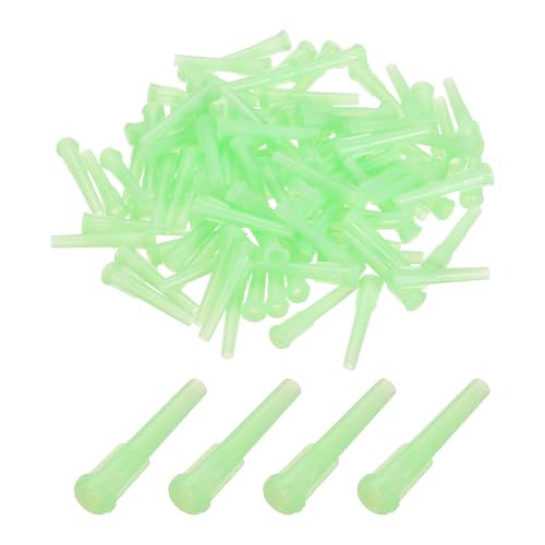 Agujas dispensadoras cónicas antitaponamiento para rellenar fluidos y pegamentos densos, de 1.26"