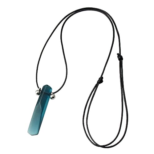 GFYWZ Collar Hokage Tsunade Piedra Preciosa Natural Jade