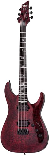 Amazon | SCHECTER C-1 APOCALYPSE RED REIGN | エレアコギター | 楽器