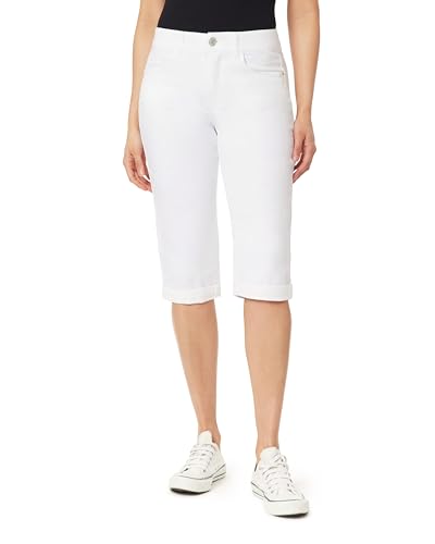 Jean Court Sculpt 360 Crop Femme Denim Stretch Coupe Ajustée
