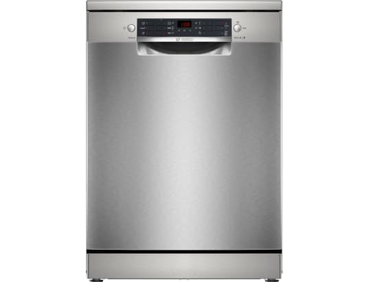 Bosch SMS26AI01F, Serie 2, Lavavajillas 60 cm, Colocación libre, Acero inoxidable