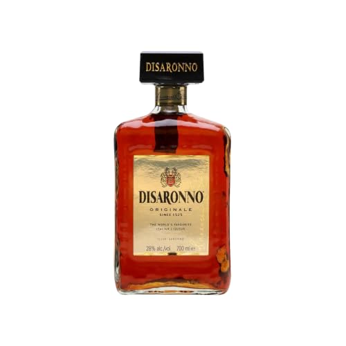 DISARONNO Originale (1 x 700 ml) – italienischer Amaretto Likör mit süßem, fruchtigem Aroma nach Bittermandel und...