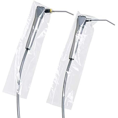 3D Dental PL-SSBL Syringe Sleeve, 2.5" x 10" Size, Blue, Pack of 500 Cover