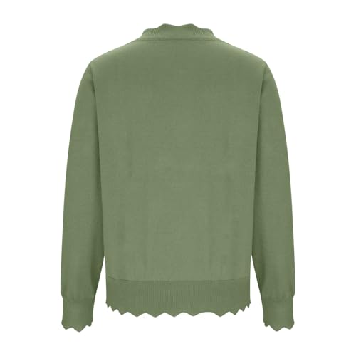 Cardigans for Women Trendy Long Sleeve Open Front Cardigan Sweaters Button Down Knit Shrugs Casual Fall Outfits4