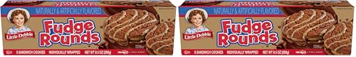 Little Debbie Fudge Rounds, 9.5 Oz (Pack of...