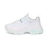 Cassia Via PUMA Cassia Via, Zapatillas Mujer, Blanco Minty Burst Adriatic, 38 EU