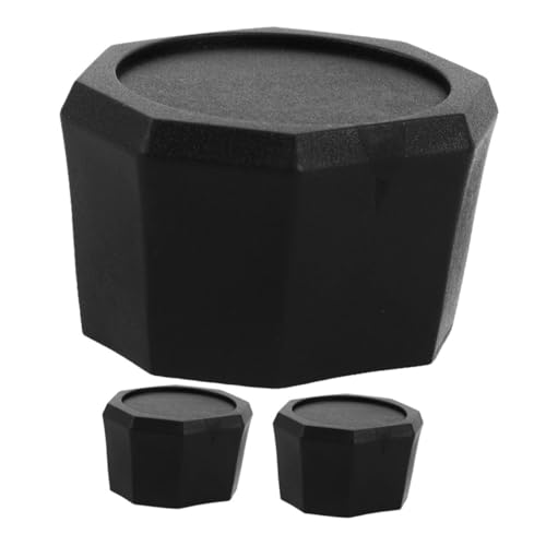 ibasenice Tennis Racket Grip End Protectors 3pcs Plastic Covers Universal Fit Easy Installation Protects Your Racket Handle