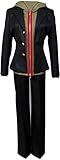 Cosplay Costume Danganronpa Makoto Naegi Hooded Jacket Outer Set (Size : XX-Large)