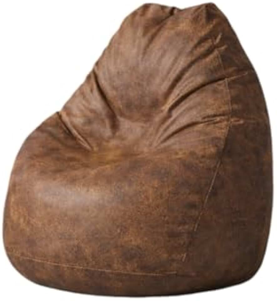 Puff Grande Enchimento Incluso Fofão Confortável para Sala Quarto(Jambo)