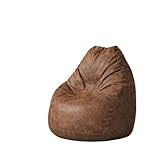 Puff pera grandde redondo com enchimento foão cheio pufe puffs confortável sala quarto escritório reforçado(Jambo)