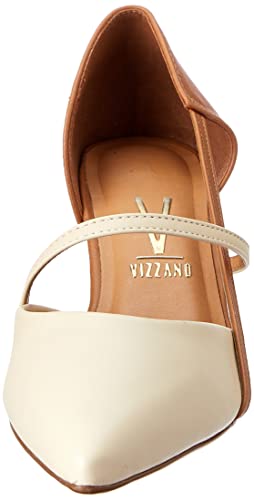 Scarpin,casual,Vizzano,Feminino, CREME/CAMEL,38