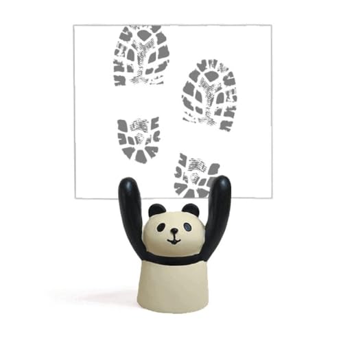 靴の跡が足跡をモダンなスタイルのファッション・ポスター 付箋棚キャラクターパンダ棚飾り