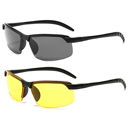 Anti-glare Driving Night Vision Glasses For Men Polarized Sunglasses Yellow Lens Eyeglasses Man Driver Goggles
