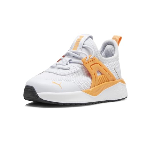 PUMA Infant Boys Pacer 23 Slip On Sneakers Shoes Casual - Grey, Orange - Size 4 M2