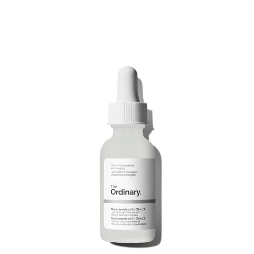 The Ordinary Niacinamide 10% + Zinc 1%, Smoothing Serum for Blemish-Prone Skin