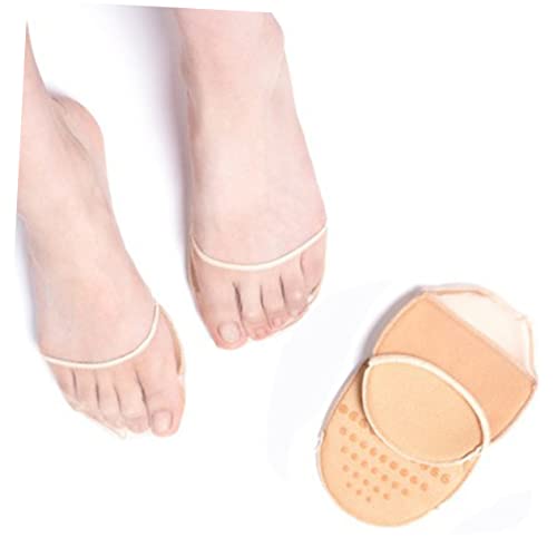 Medias plantillas suaves para tacones altos color caqui miniatura 2